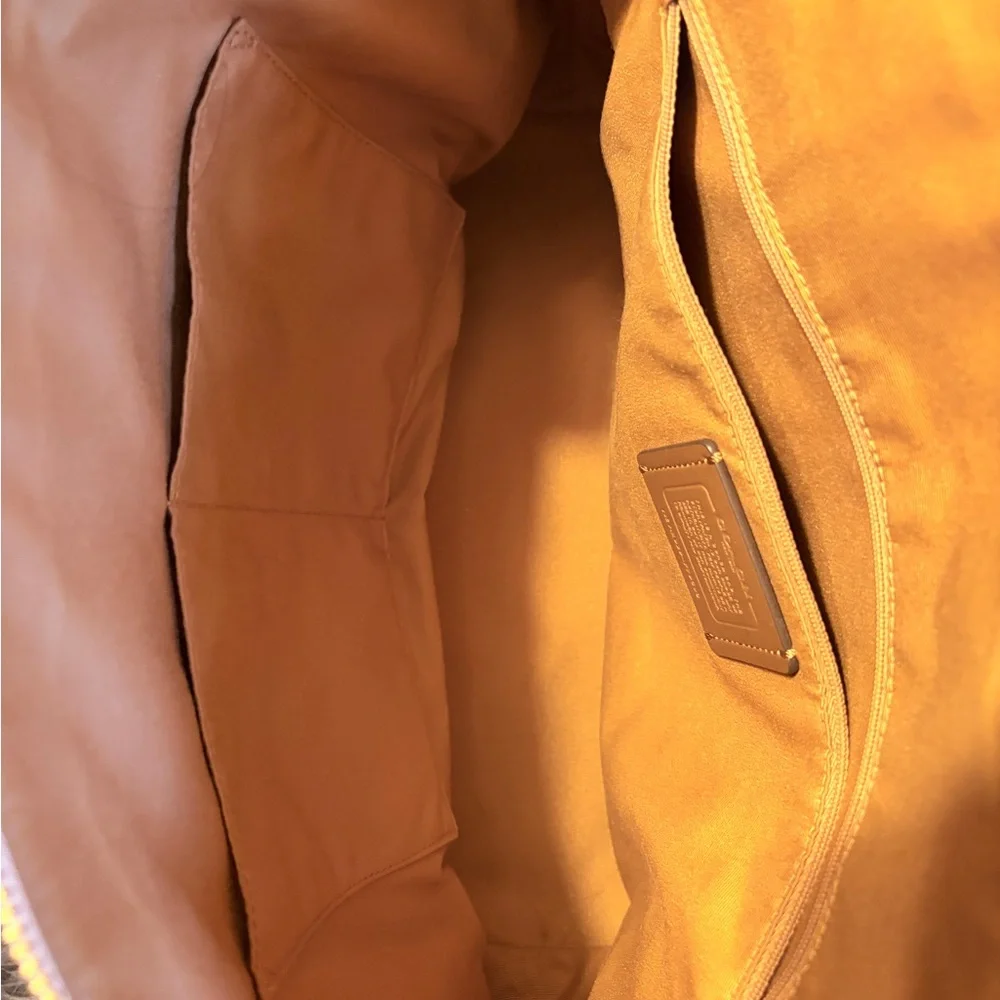 Coach cream Leather Tote Bag - Coach - Picture 3 of 9